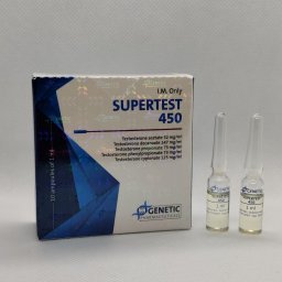 SUPERTEST 450 - 10 amps by Genetic Pharmaceuticals SUPERTEST 450 - 10 amps by Genetic Pharmaceuticals