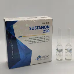 SUSTANON 250 - 10 amps by Genetic Pharmaceuticals