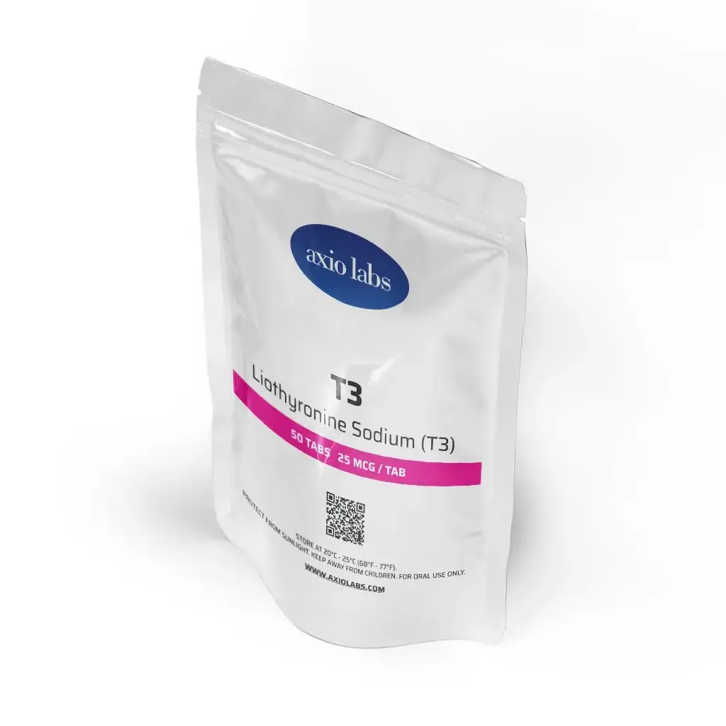 T3 25 MCG - 50 tabs by Axiolabs T3 25 MCG - 50 tabs by Axiolabs