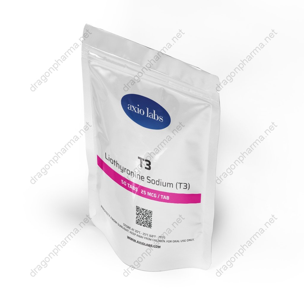 T3 25 MCG - 50 tabs by Axiolabs T3 25 MCG - 50 tabs by Axiolabs