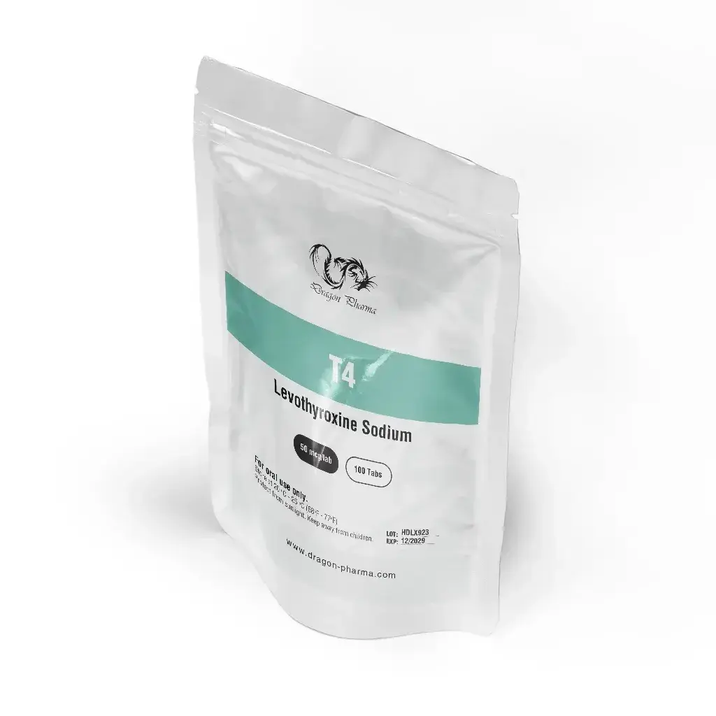 T4 - 100 tabs by Dragon Pharma, Europe T4 - 100 tabs by Dragon Pharma, Europe