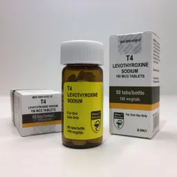 T4 LEVOTHYROXINE SODIUM - 50 tabs by Hilma Biocare
