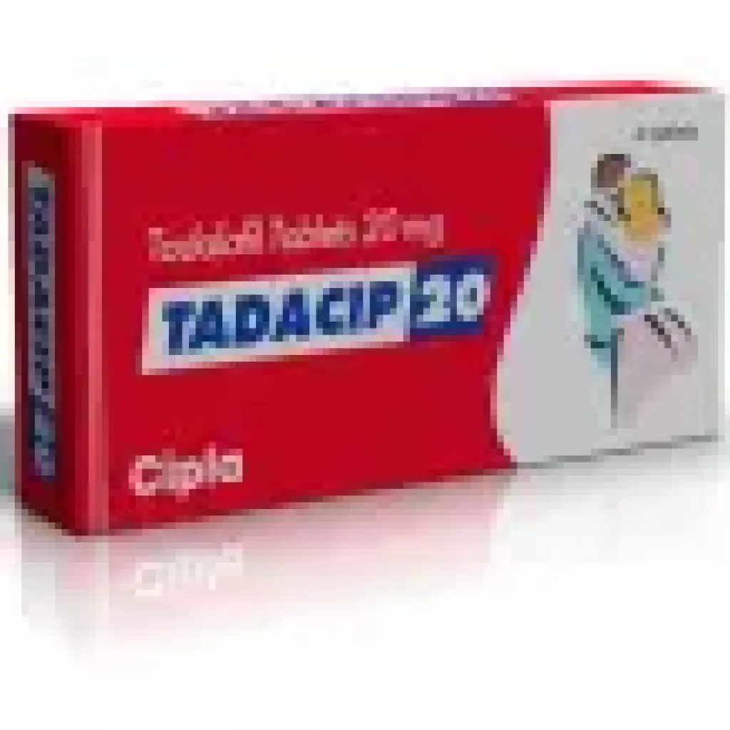 TADACIP 20 MG - 50 tabs by Cipla, India