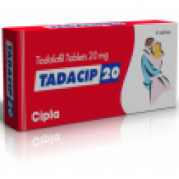 TADACIP 20 MG - 50 tabs by Cipla, India