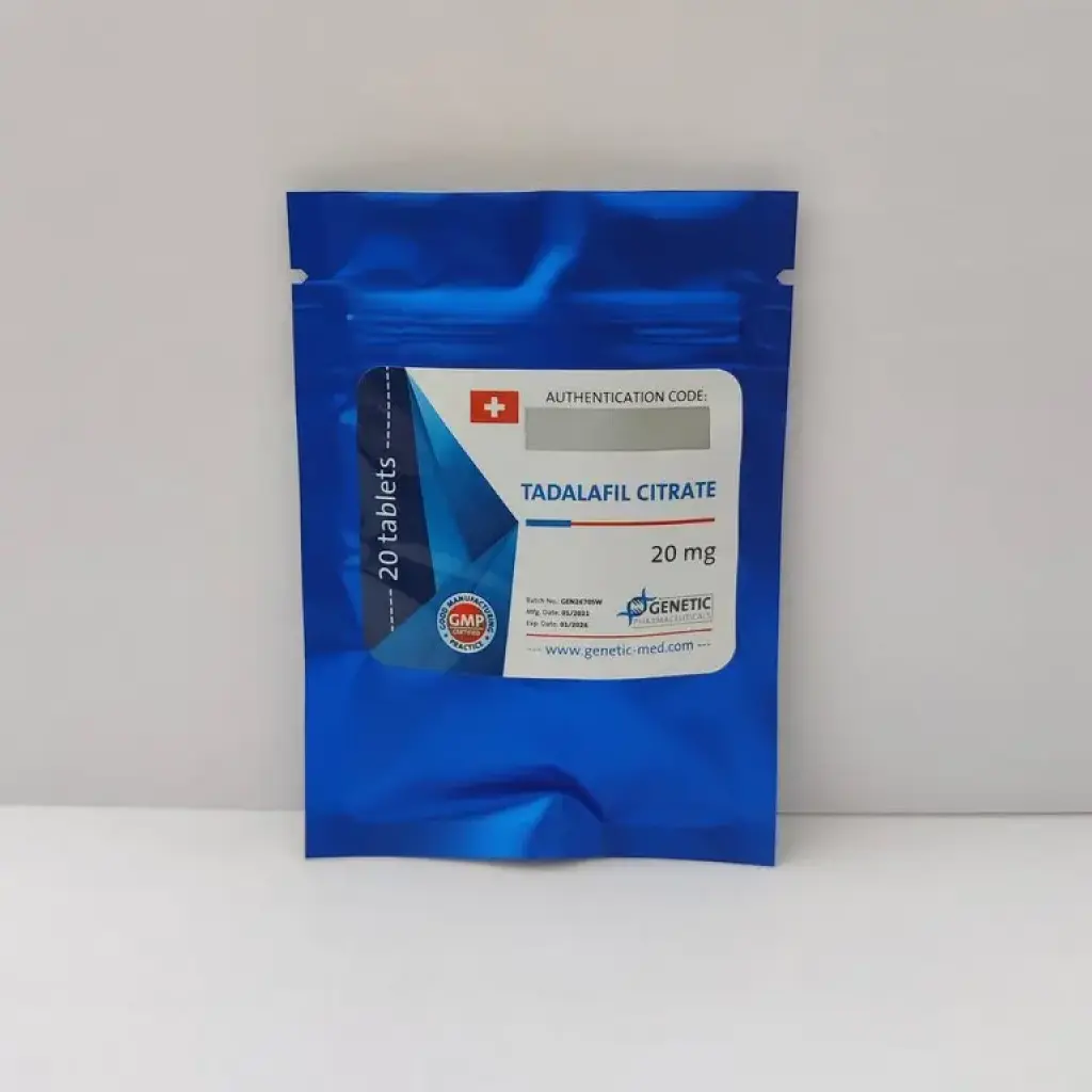 TADALAFIL CITRATE - 20 tabs by Genetic Pharmaceuticals TADALAFIL CITRATE - 20 tabs by Genetic Pharmaceuticals
