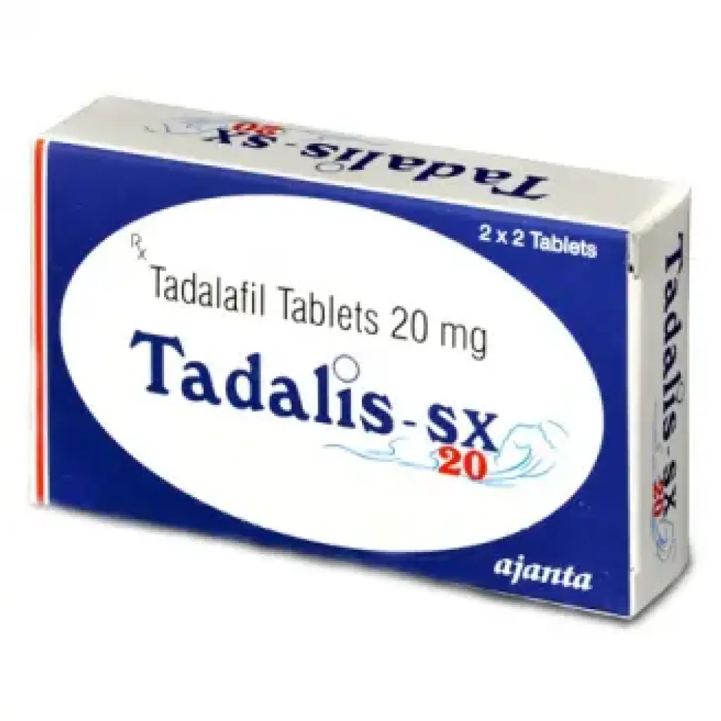 TADALIS-SX 20 - 100 tabs by Ajanta Pharma, India