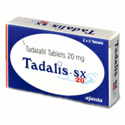 TADALIS-SX 20 - 100 tabs by Ajanta Pharma, India