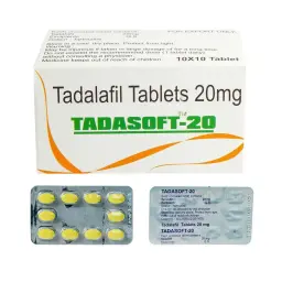 TADASOFT 20 MG - 100 tabs by Sunrise Remedies