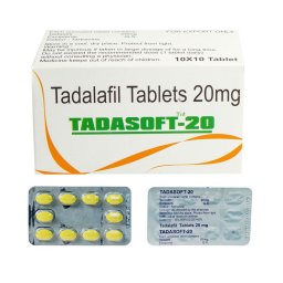 TADASOFT 20 MG - 100 tabs by Sunrise Remedies