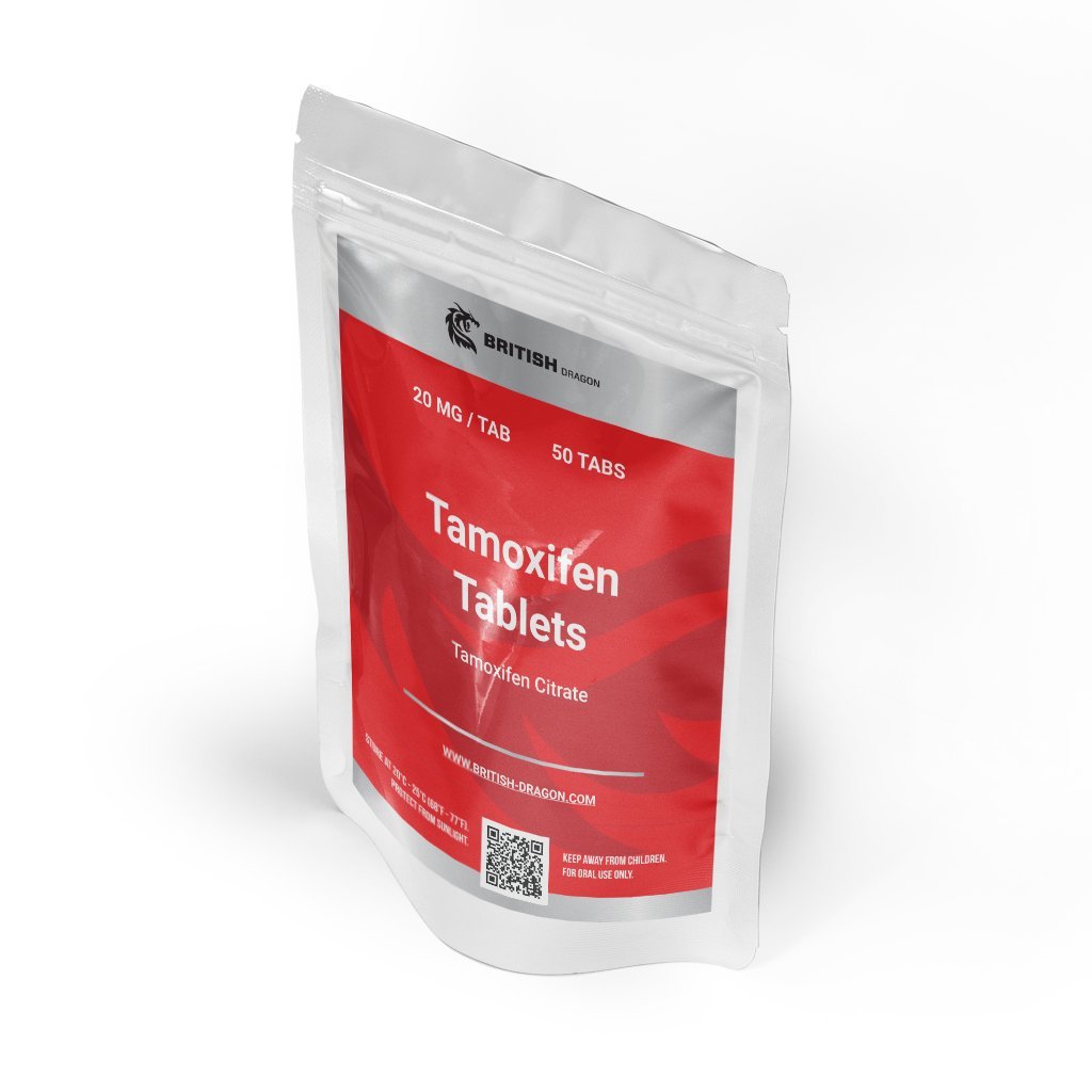 TAMOXIFEN TABLETS - 50 tabs by British Dragon Pharmaceuticals TAMOXIFEN TABLETS - 50 tabs by British Dragon Pharmaceuticals