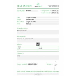 TB 500 - vial by Dragon Pharma, Europe