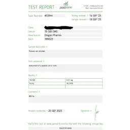 TB 500 - vial by Dragon Pharma, Europe