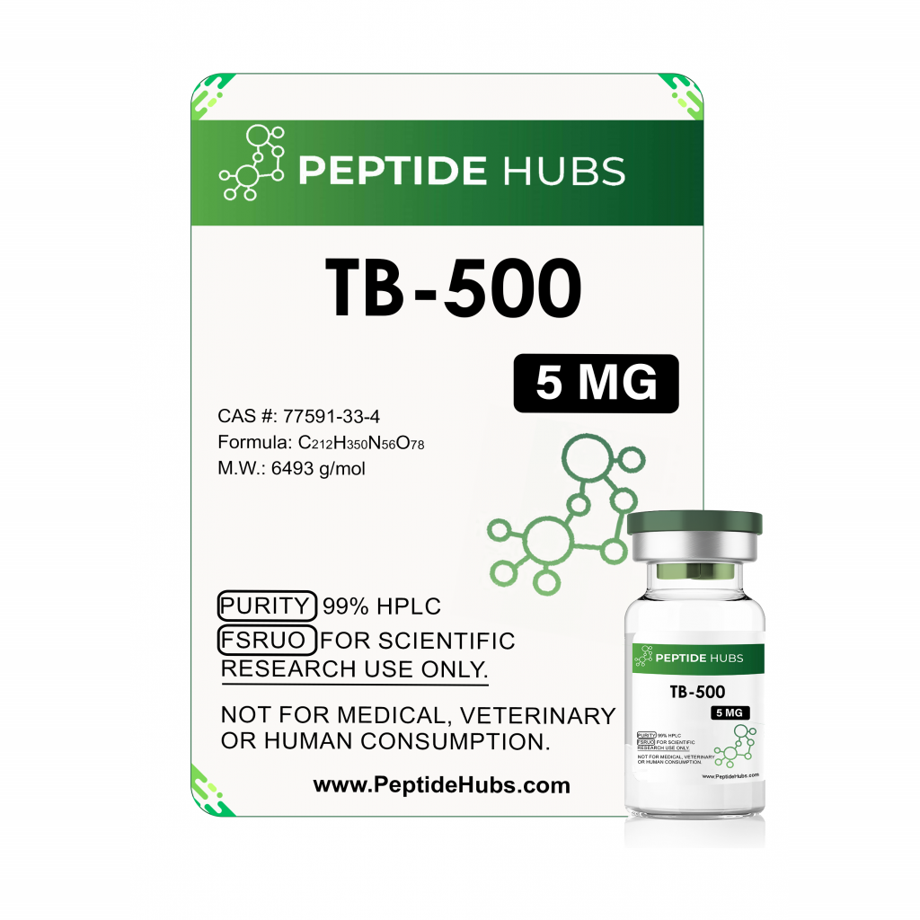 TB 500 5 MG - vial by Peptide Hubs TB 500 5 MG - vial by Peptide Hubs