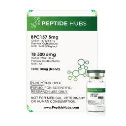 TB 500 5 MG/BPC 157 15MG - vial by Peptide Hubs