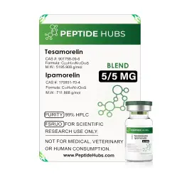 TESAMORELIN 5 MG/IPAMORELIN 5 MG - vial by Peptide Hubs