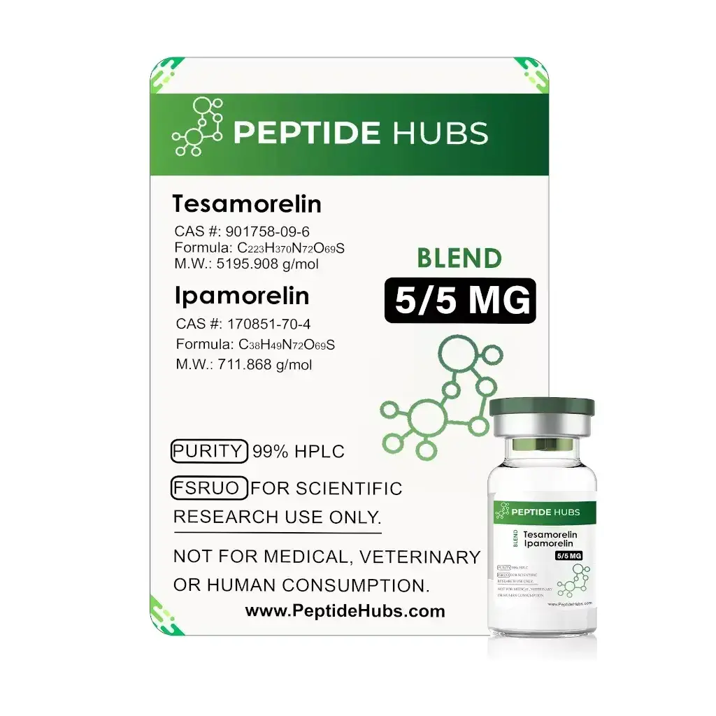 TESAMORELIN/IPAMORELIN 10 MG - vial by Peptide Hubs TESAMORELIN/IPAMORELIN 10 MG - vial by Peptide Hubs