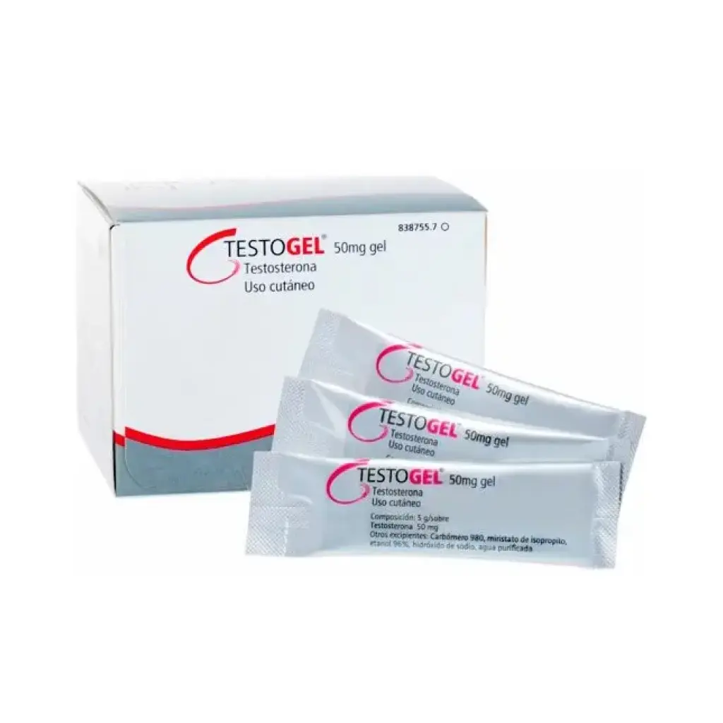TESTOGEL 50 MG - 30 sachets by Liba
