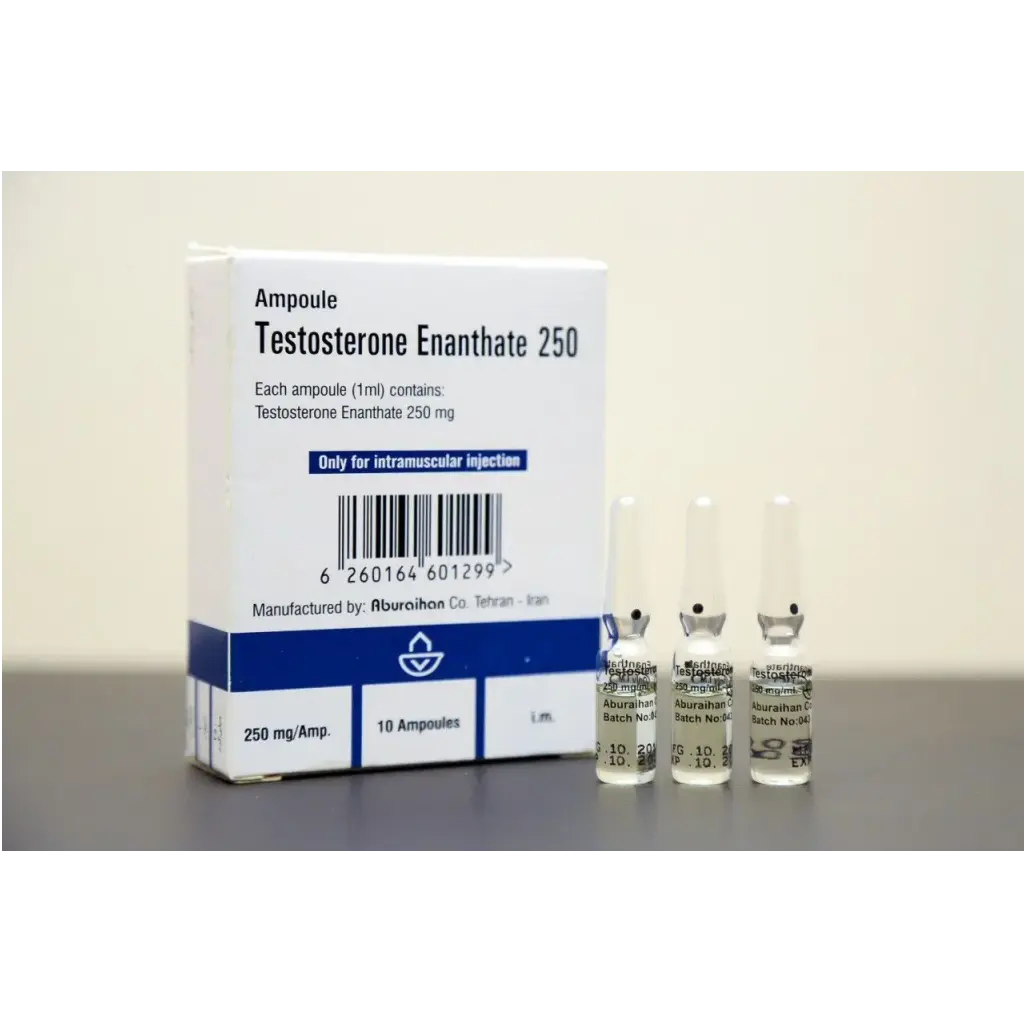 TESTOSTERONE ENANTHATE 250 MG - amp by Aburaihan, Iran