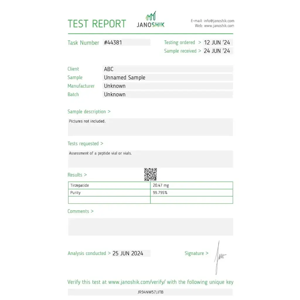 TIRZEP 20 MG - vial by Stealth Labs TIRZEP 20 MG - vial by Stealth Labs
