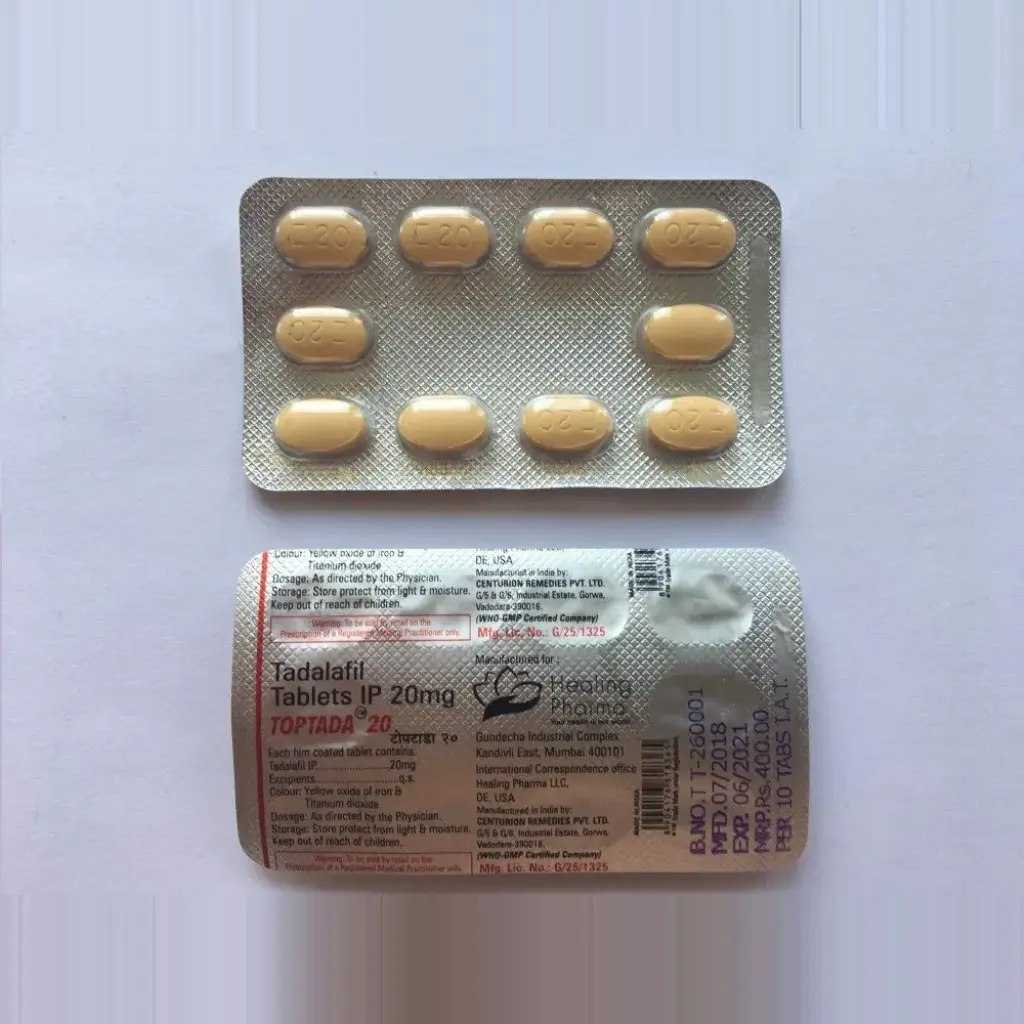 TOPTADA 20 - 100 tabs by Centurion Laboratories