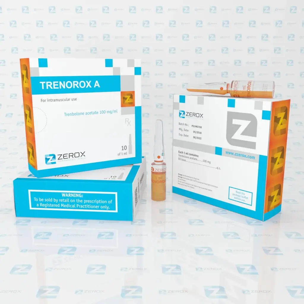 TRENOROX A - 10 amps by Zerox Pharmaceuticals TRENOROX A - 10 amps by Zerox Pharmaceuticals