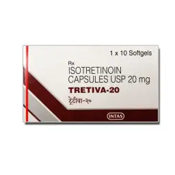 TRETIVA-20 - 10 caps by Intas Pharmaceuticals Ltd.