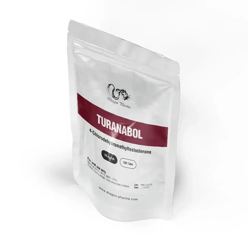 TURANABOL - 100 tabs by Dragon Pharma, Europe TURANABOL - 100 tabs by Dragon Pharma, Europe
