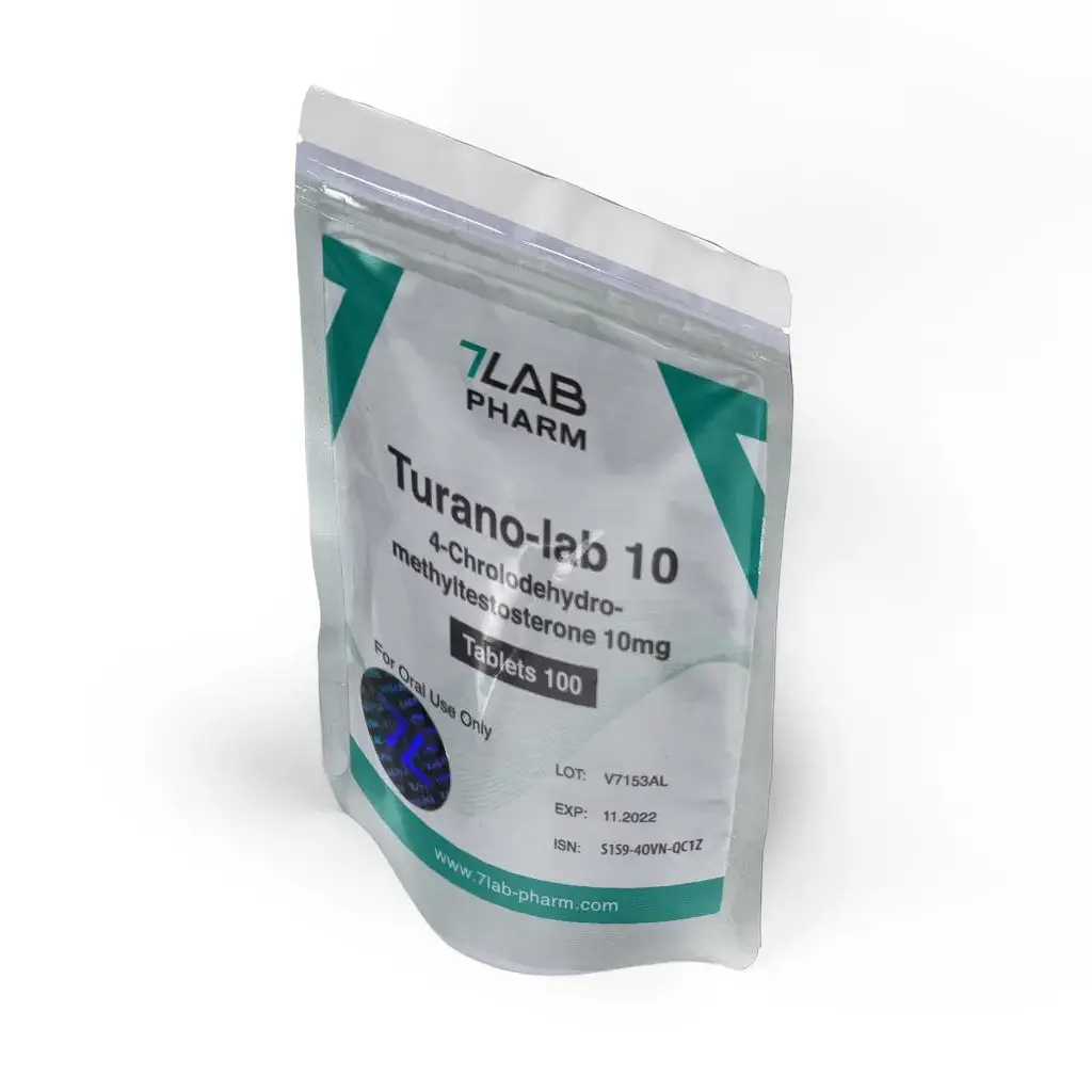TURANO-LAB 10 - 100 tabs by 7Lab Pharma, Switzerland TURANO-LAB 10 - 100 tabs by 7Lab Pharma, Switzerland