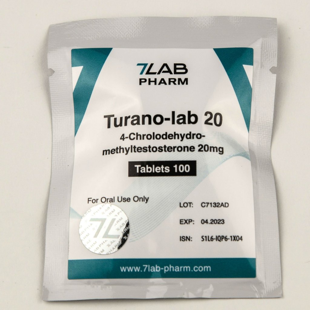 TURANO-LAB 20 - 100 tabs by 7Lab Pharma, Switzerland TURANO-LAB 20 - 100 tabs by 7Lab Pharma, Switzerland