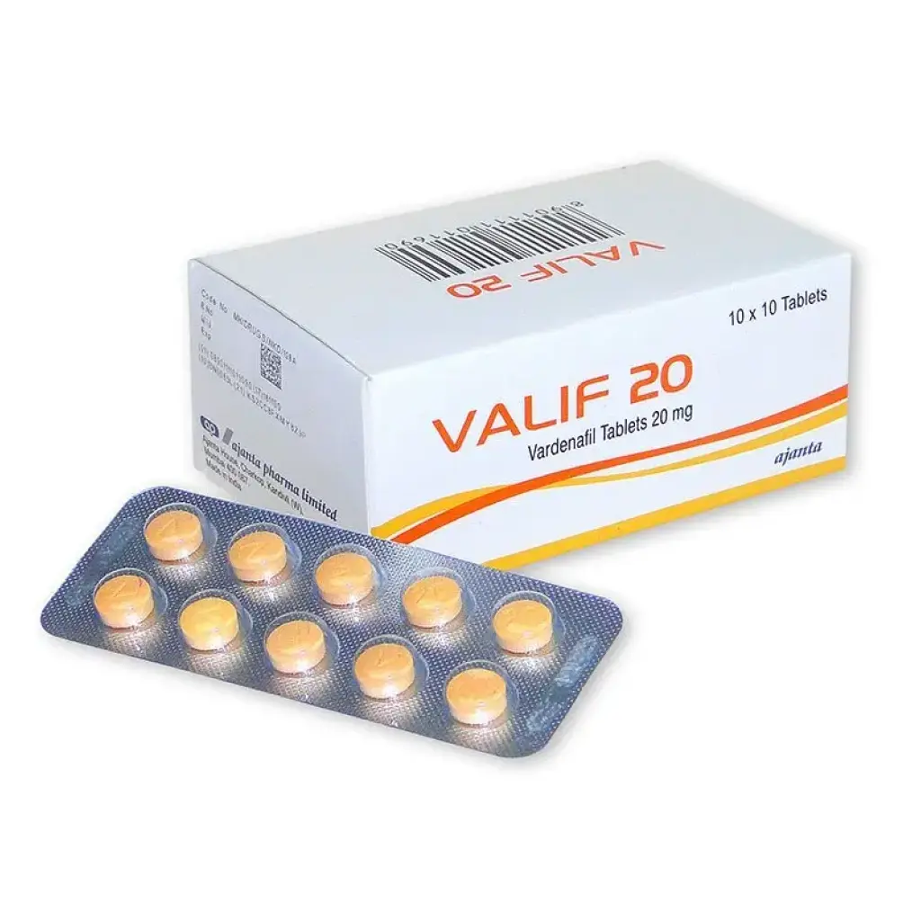 VALIF 20 - 10 tabs by Ajanta Pharma, India