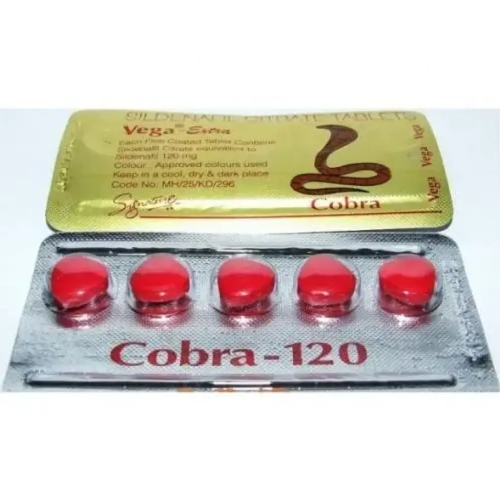 VEGA-EXTRA COBRA - 50 tabs by Signature Pharma, India
