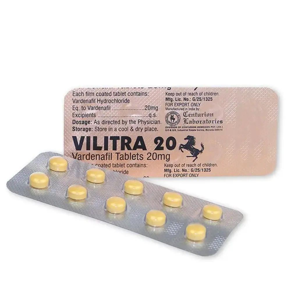VILITRA 20 - 100 tabs by Centurion Laboratories