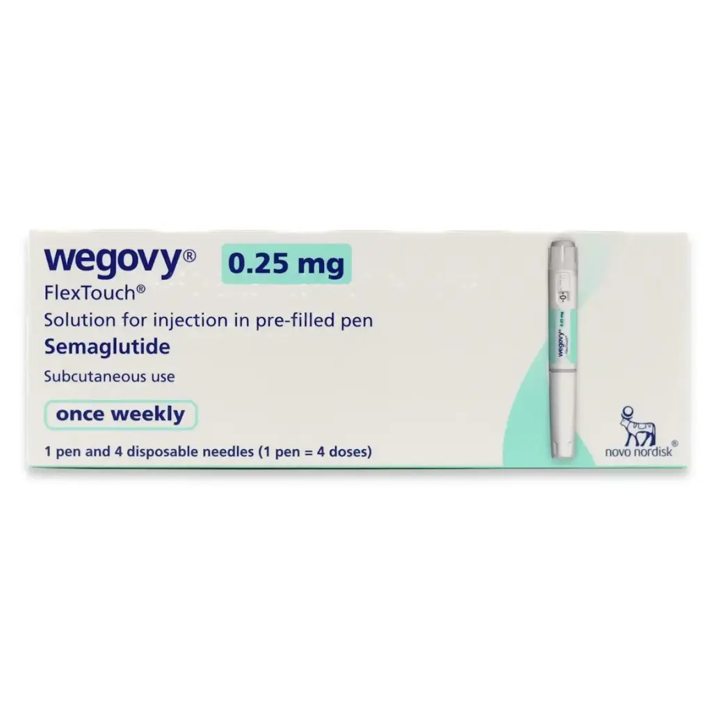 WEGOVY 0.25 MG - pen by Novo Nordisk WEGOVY 0.25 MG - pen by Novo Nordisk