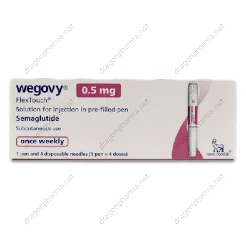 WEGOVY 0.5 MG - pen by Novo Nordisk WEGOVY 0.5 MG - pen by Novo Nordisk