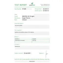 WINSTROL 50 - 10 ml by Dragon Pharma, Europe